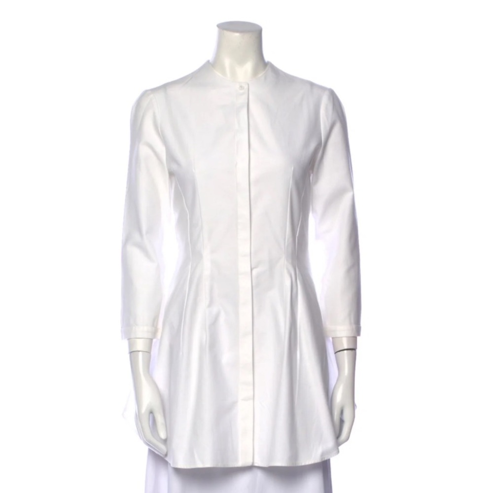 ISO Alexander McQueen white mini dress